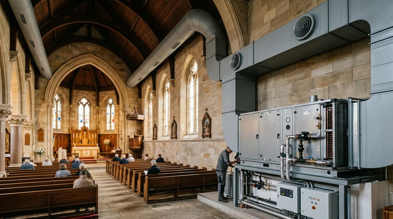 HVAC for churches and event venues: complete 2026 guide