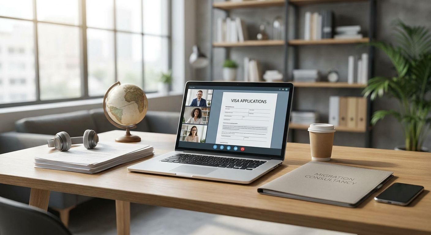 Virtual office for migration agents and visa consultants