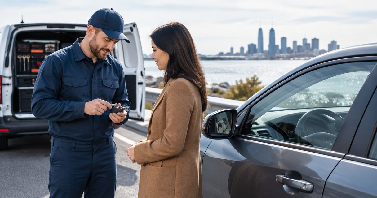 Mobile locksmith vs roadside assistance for Massachusetts lockouts