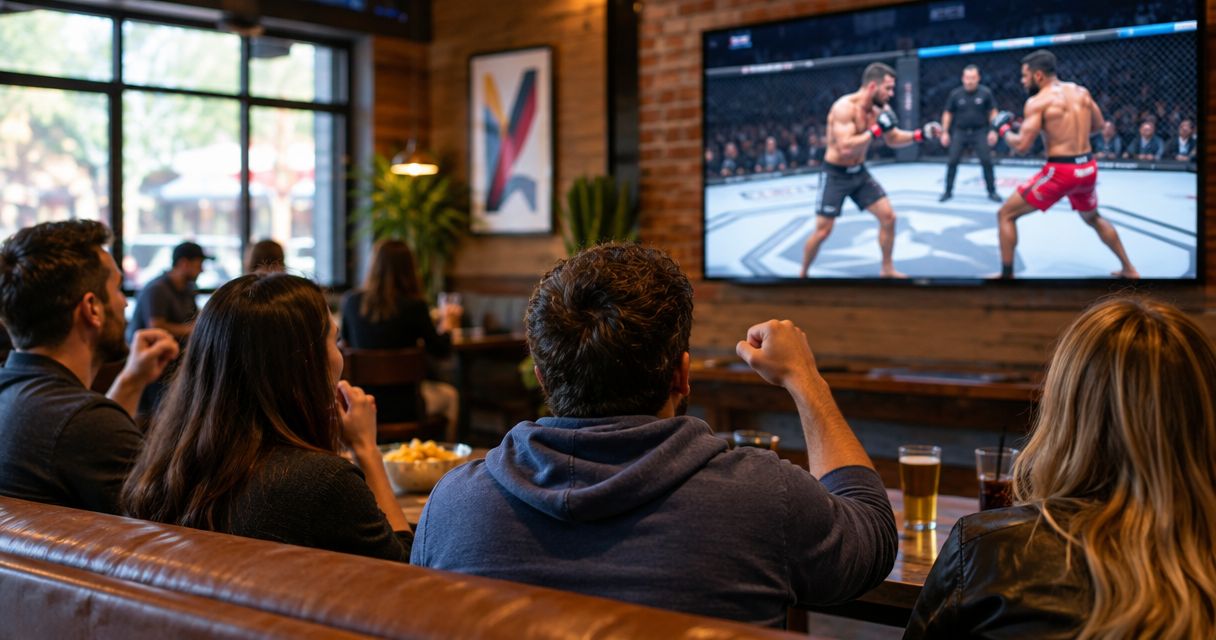 Best spot to watch UFC fights in Santa Clarita