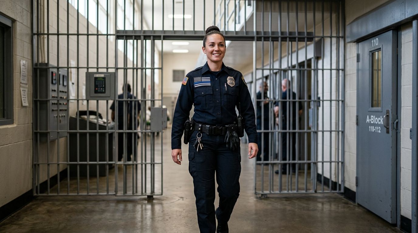 Patriotic apparel for correctional officers and jail staff
