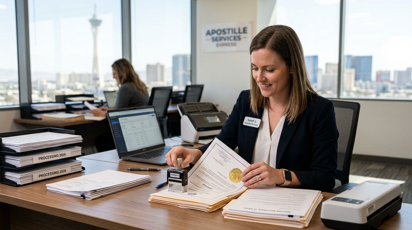 Apostille providers in Nevada ranked by turnaround time 2026