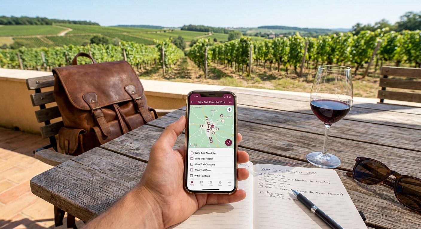 Best vineyard and wine trail checklist trackers in 2026