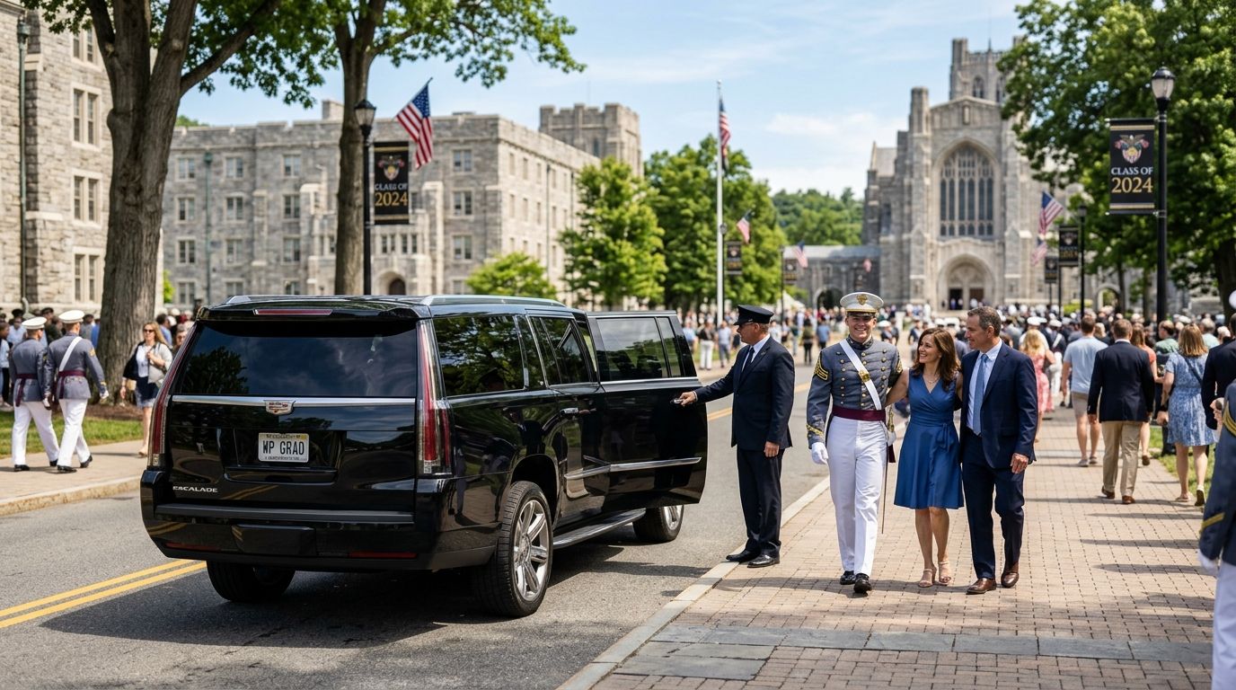 Car service for West Point graduation weekend