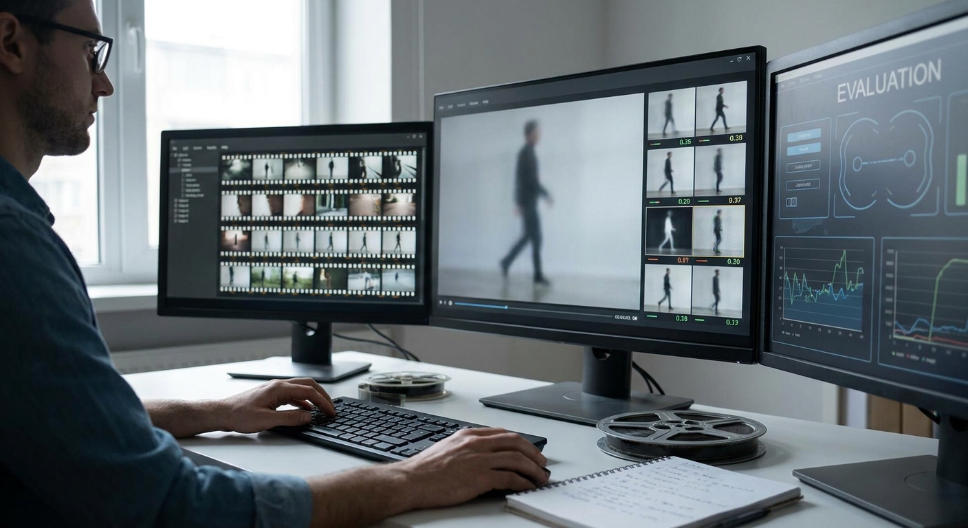 Model evaluation for generative video models