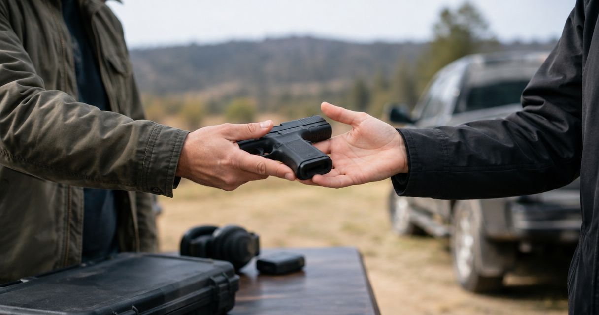 Can you buy a gun from someone you don't know personally?
