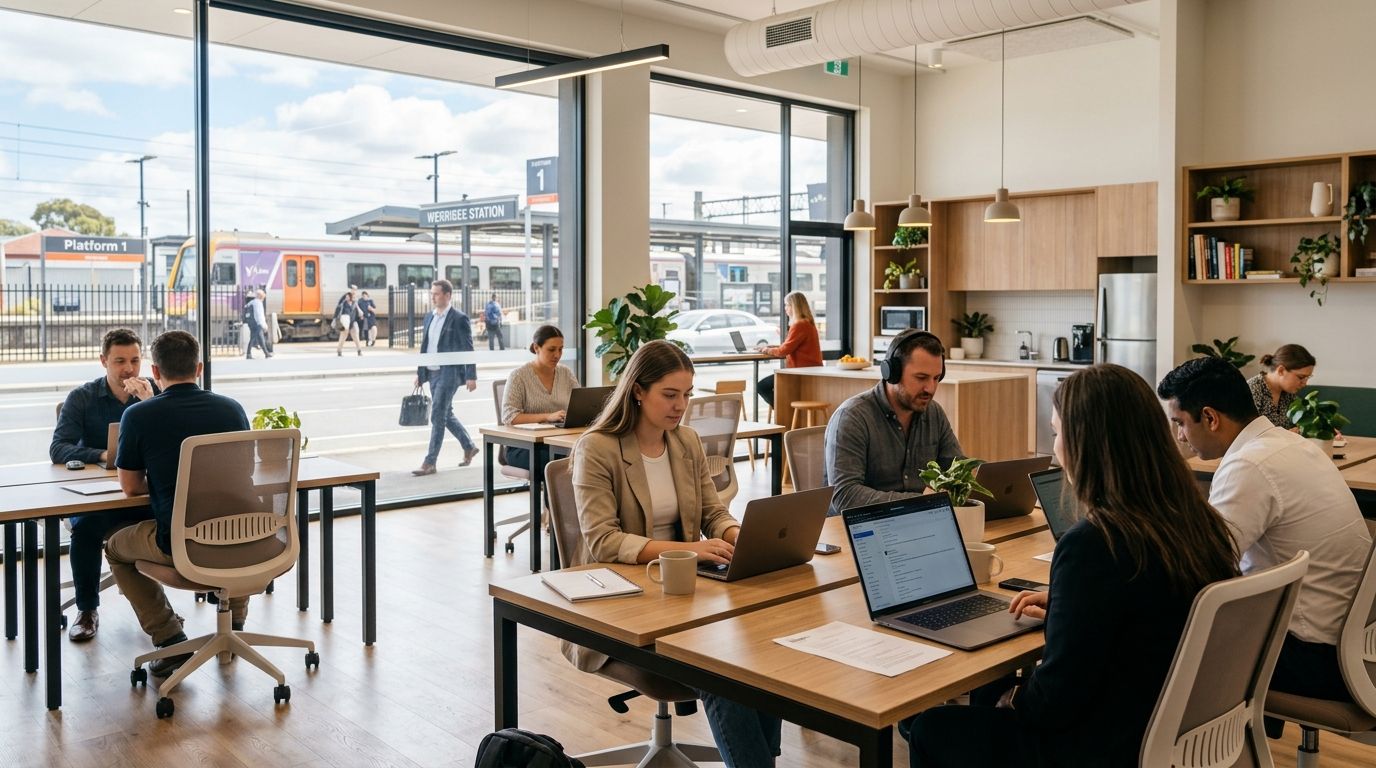 Best coworking spaces near Werribee train station