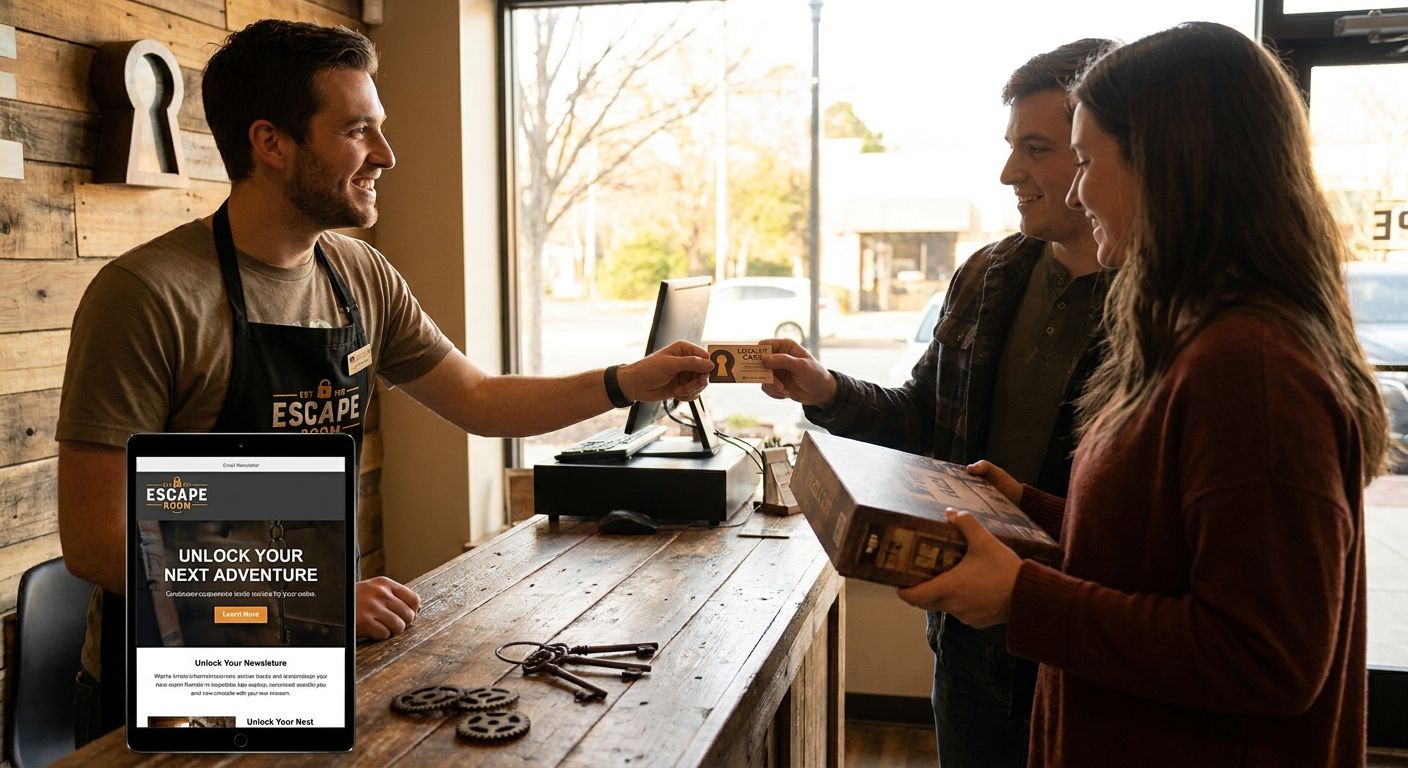 Retention marketing for escape rooms