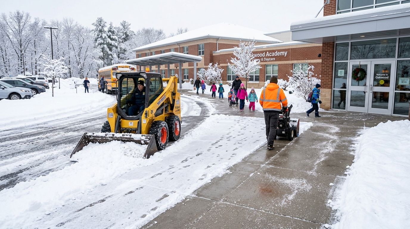 Best snow removal companies for schools and daycares 2026