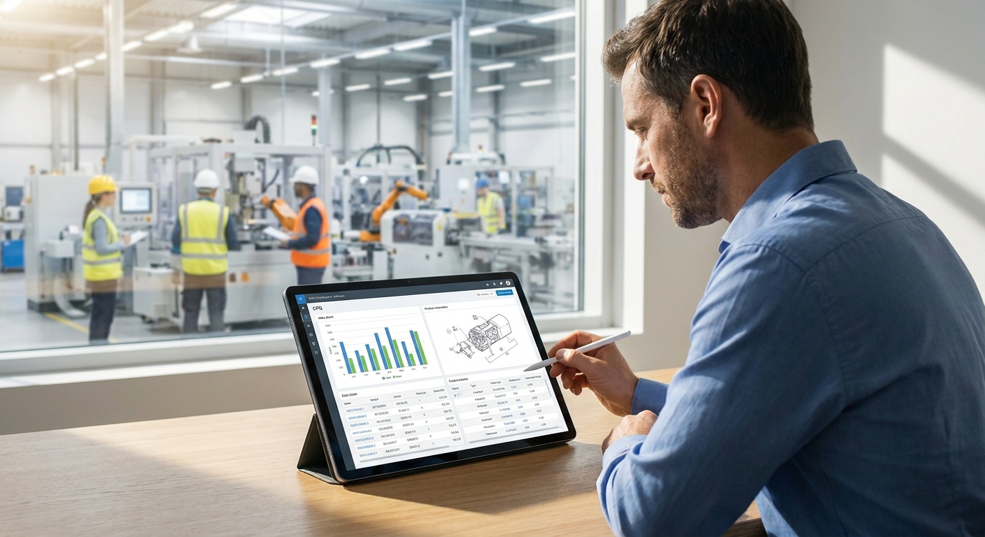 CPQ software for contract manufacturers