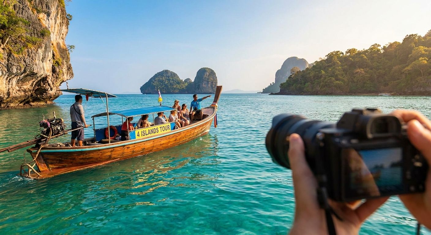 Koh Lanta 4 island tour for travel agents