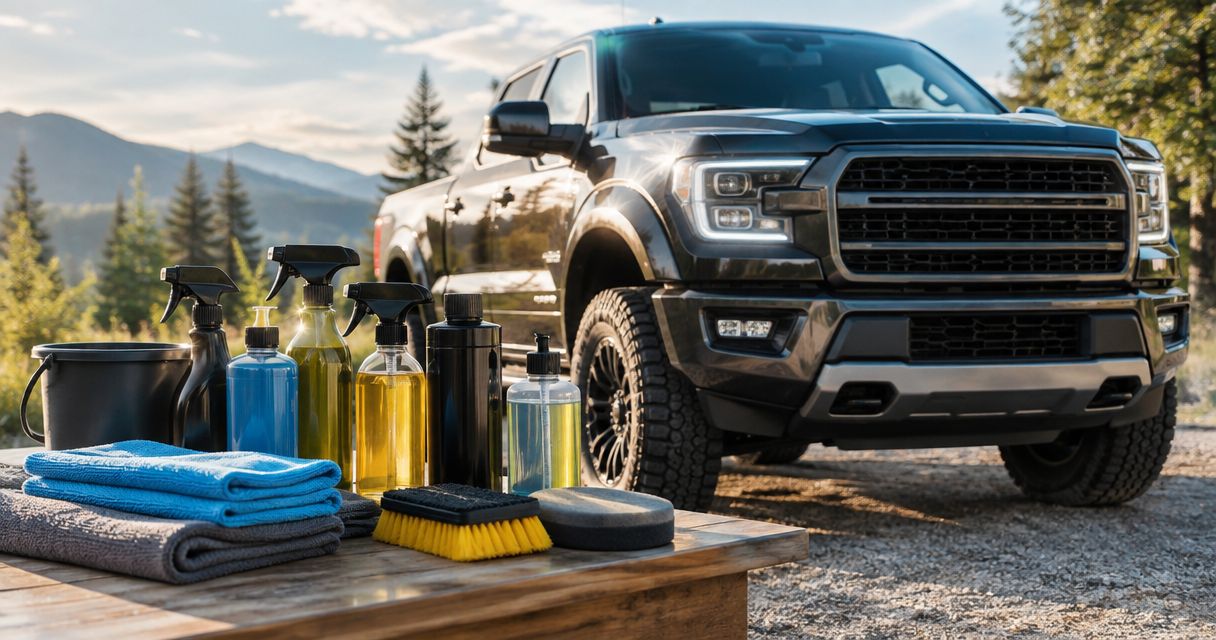 Best car detailing kits for SUVs and trucks 2026