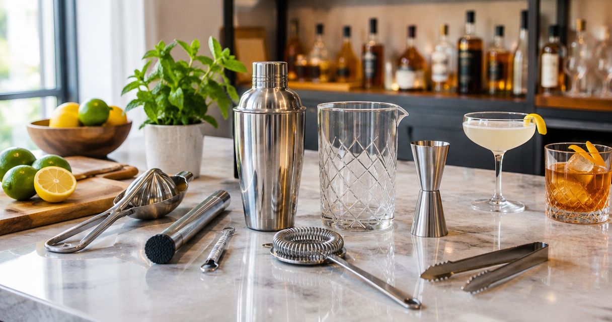How many bar tools do you actually need to start a home bar?
