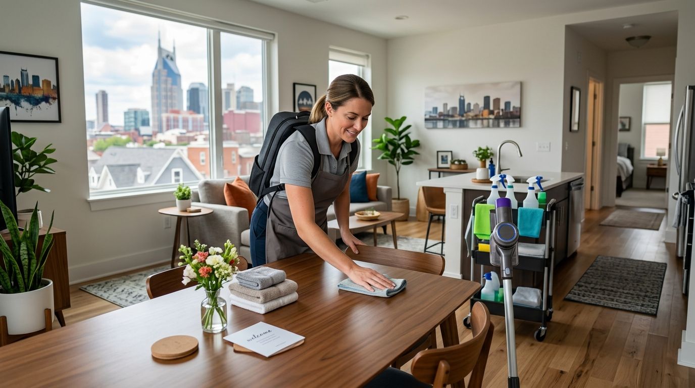 Best Airbnb cleaning services in Nashville ranked by speed