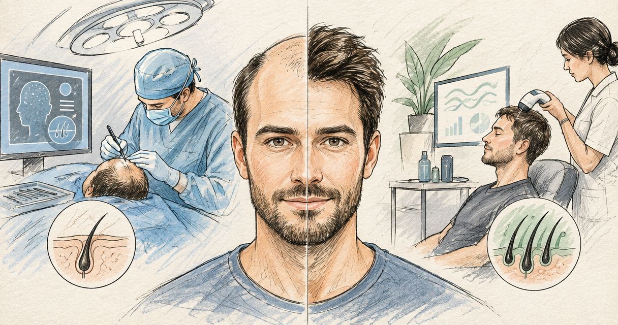 Best hair restoration companies in 2026: surgical vs non-surgical