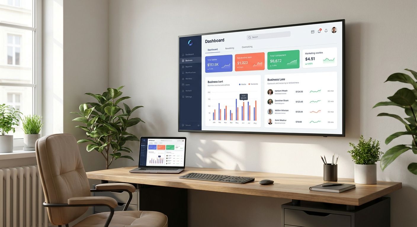TV mounting for home offices