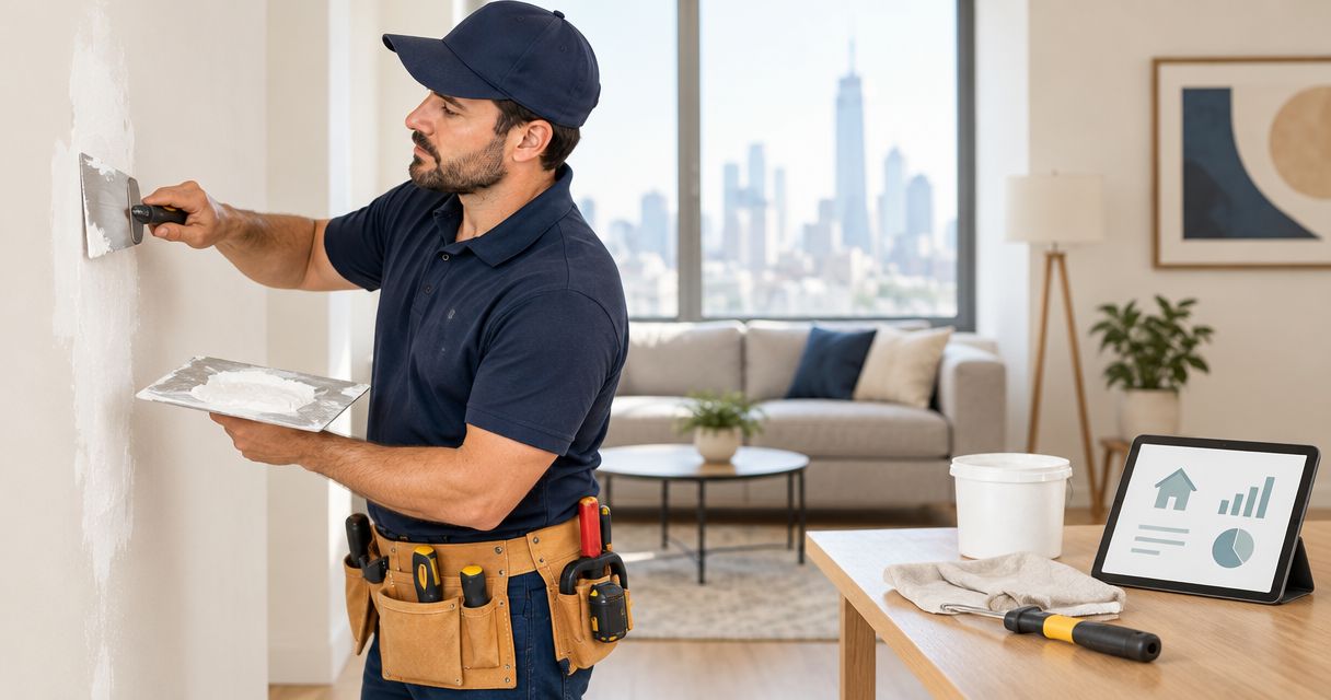 How much does drywall repair cost in a NYC apartment?