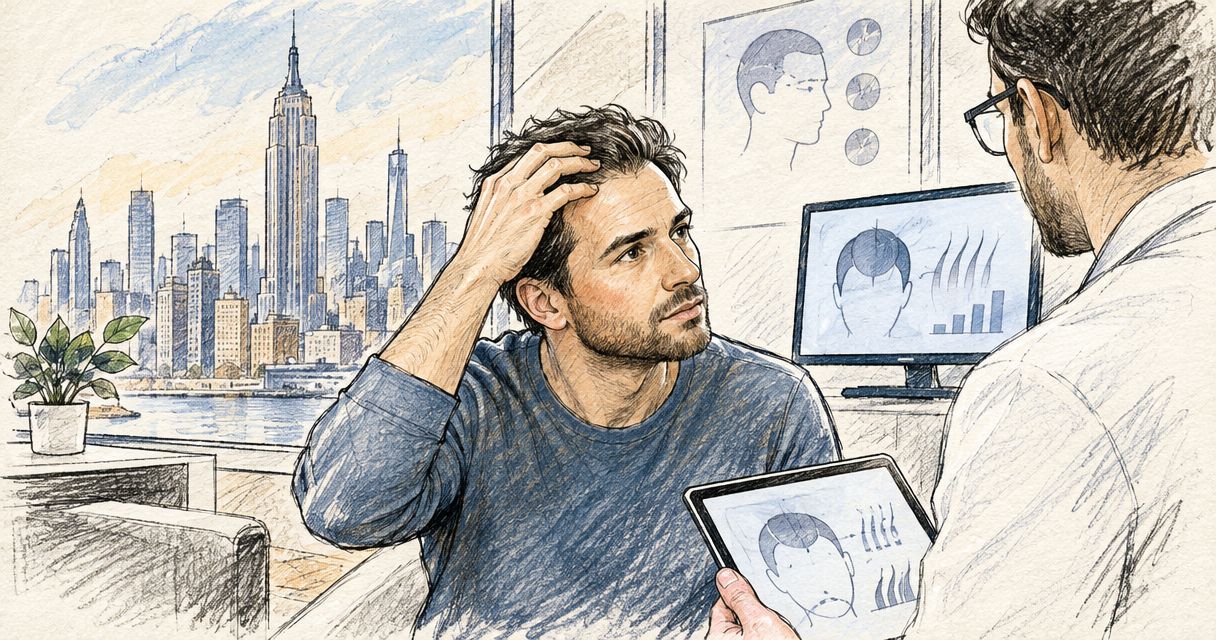 NYC hair transplant clinics ranked by cost in 2026