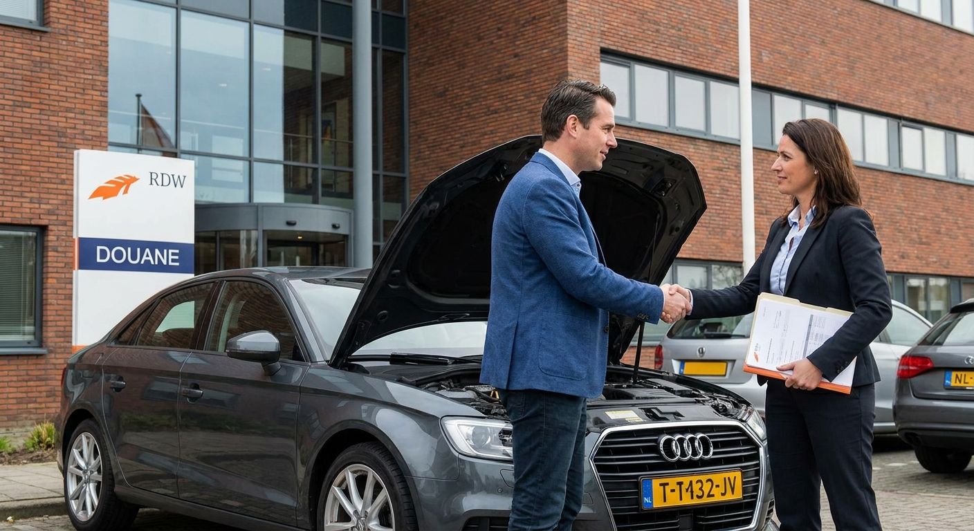 Vehicle import and registration support for Dutch expats