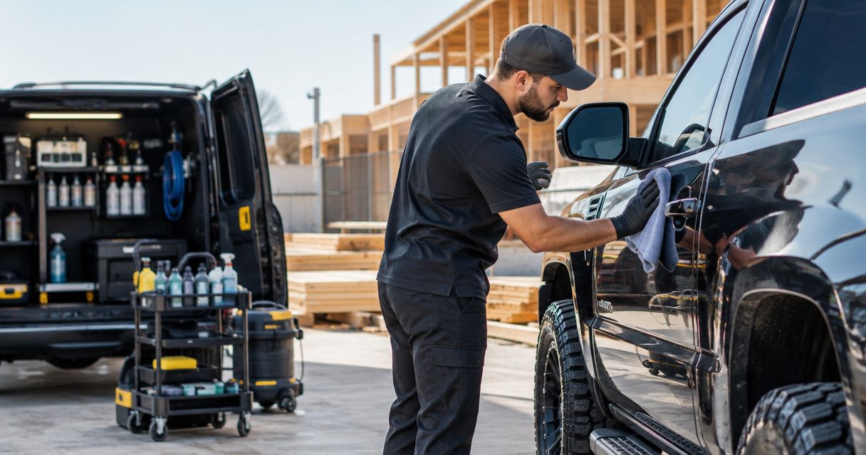 Best mobile detailing services for contractors 2026