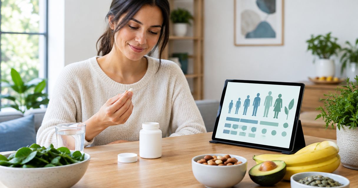Dosis de magnesio recomendada por edad y sexo: tabla 2026
