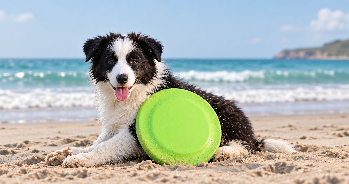 Dog frisbee for beach fetch: what to check