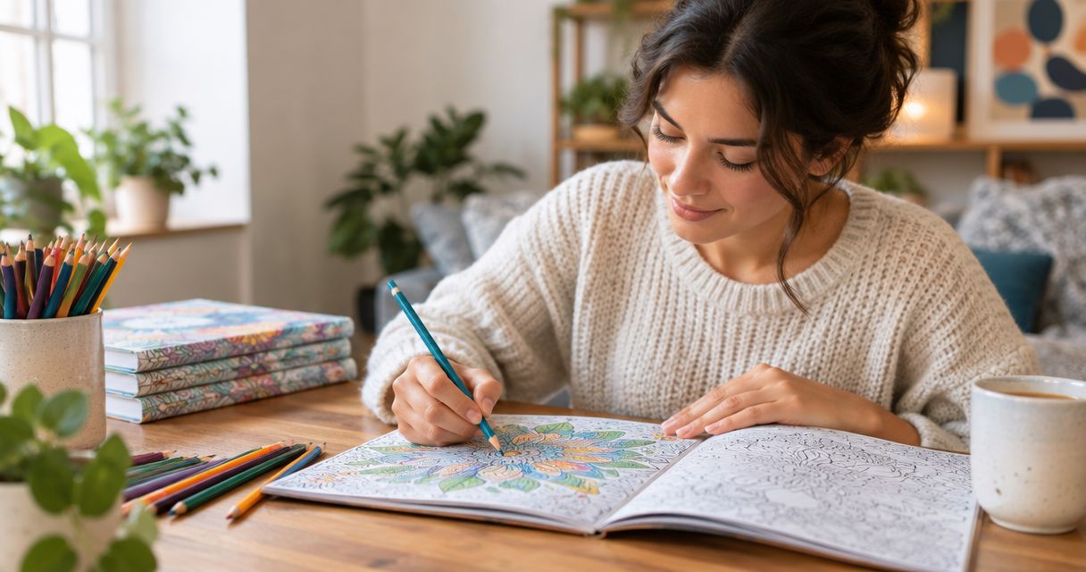 Best 10 adult coloring books for stress relief in 2026
