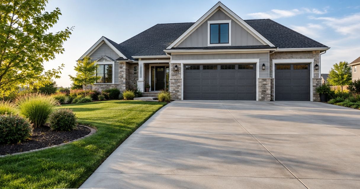 Best driveway materials for a Central Iowa home