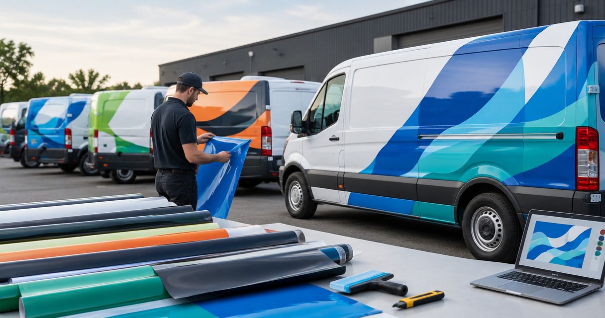 Best vehicle wrap materials for commercial fleets in 2026