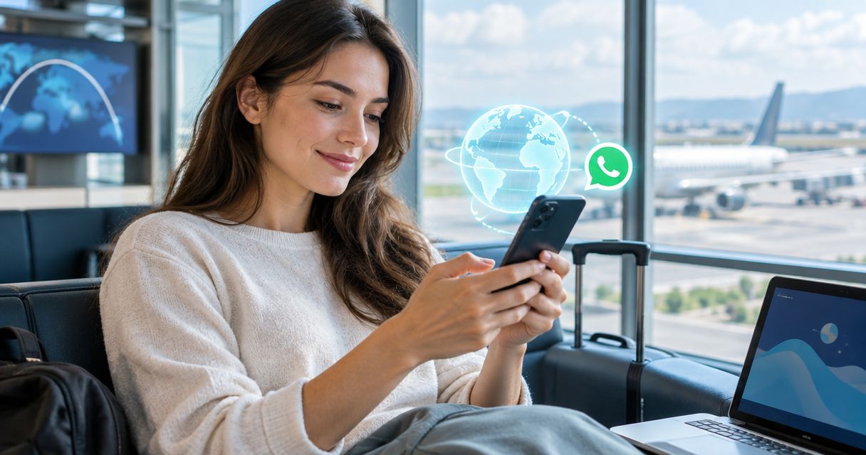 Can you use esim for WhatsApp verification abroad?