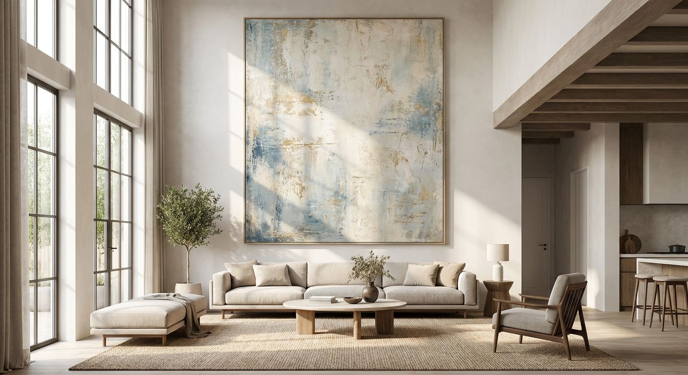 Best large wall art for homes with high ceilings