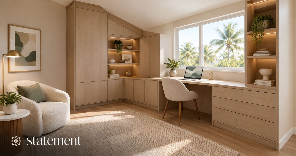Are custom cabinets worth it for an awkward Orlando room?