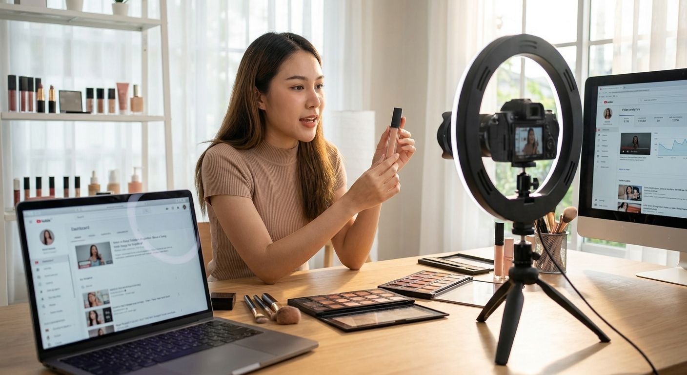 YouTube marketing for beauty brands