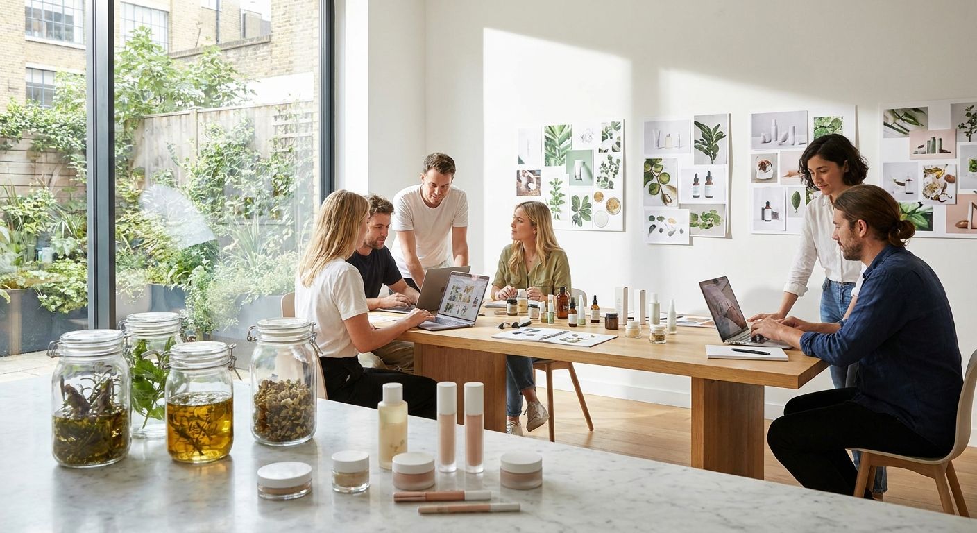 Marketing agency for clean makeup brands