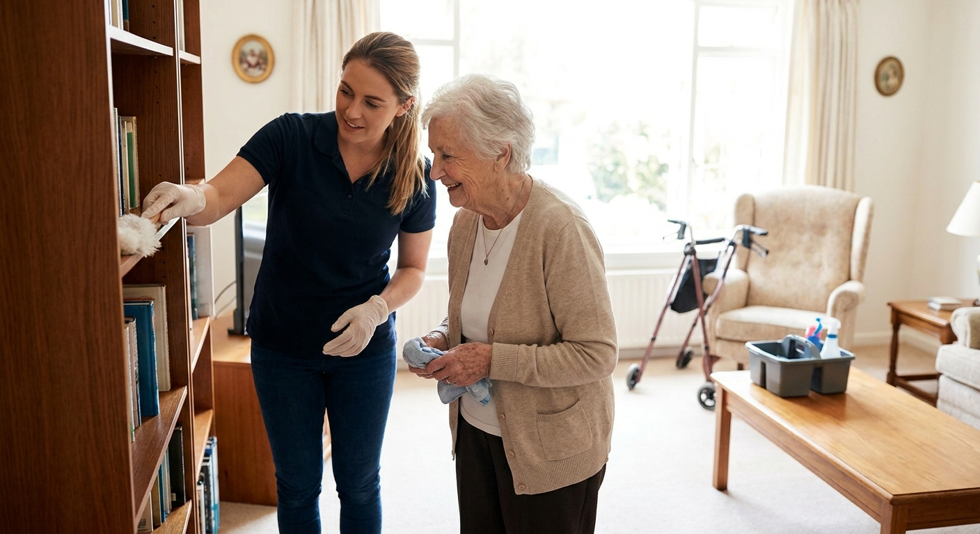 House cleaning for seniors and aging in place