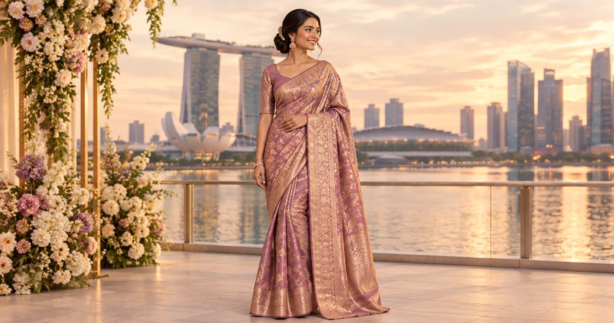 Sarees for wedding guests in Singapore: a shopping guide
