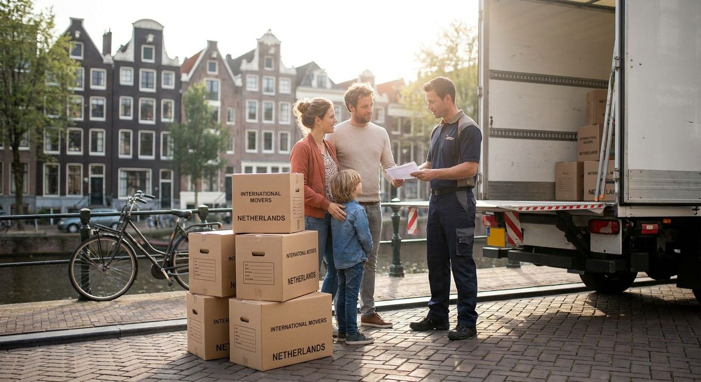 Best international movers for relocating to the Netherlands