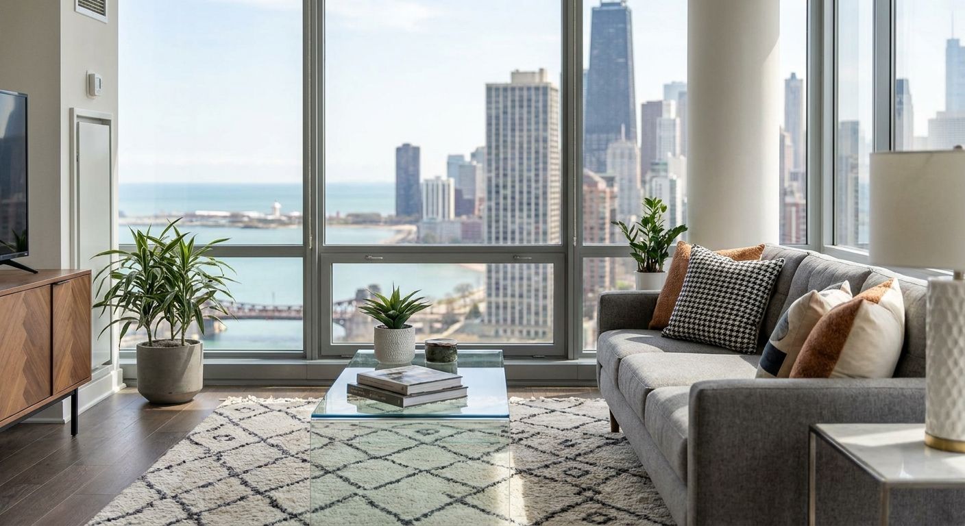 How to decorate a high rise apartment in Chicago