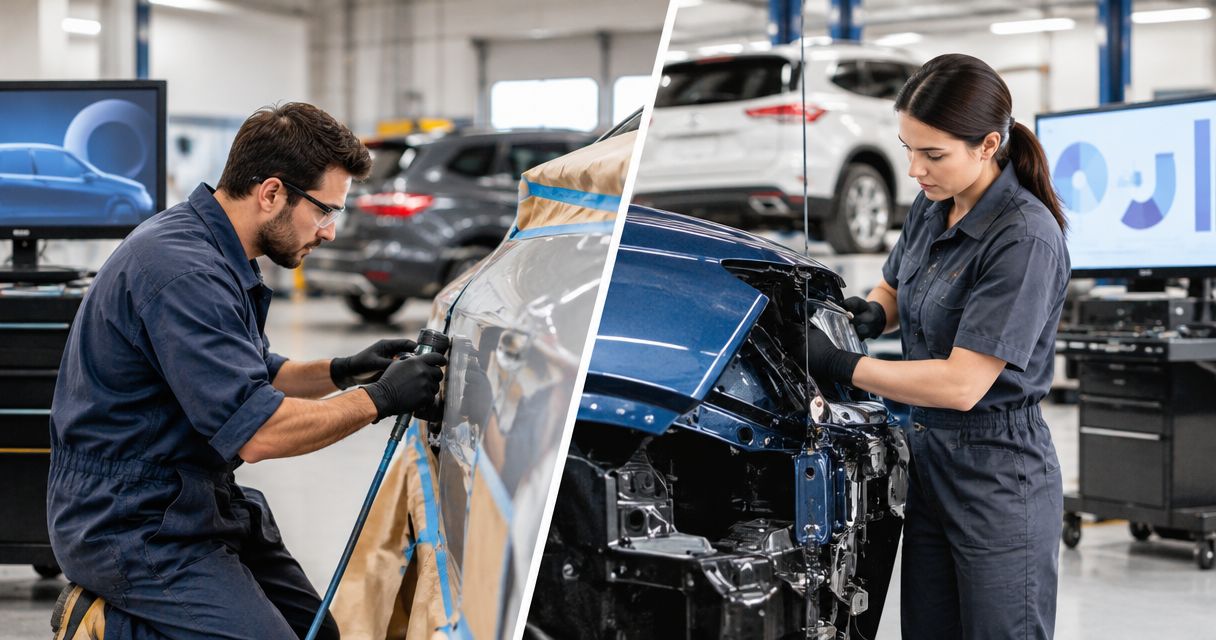 MB Collision Group vs Gerber Collision: which is better in 2026