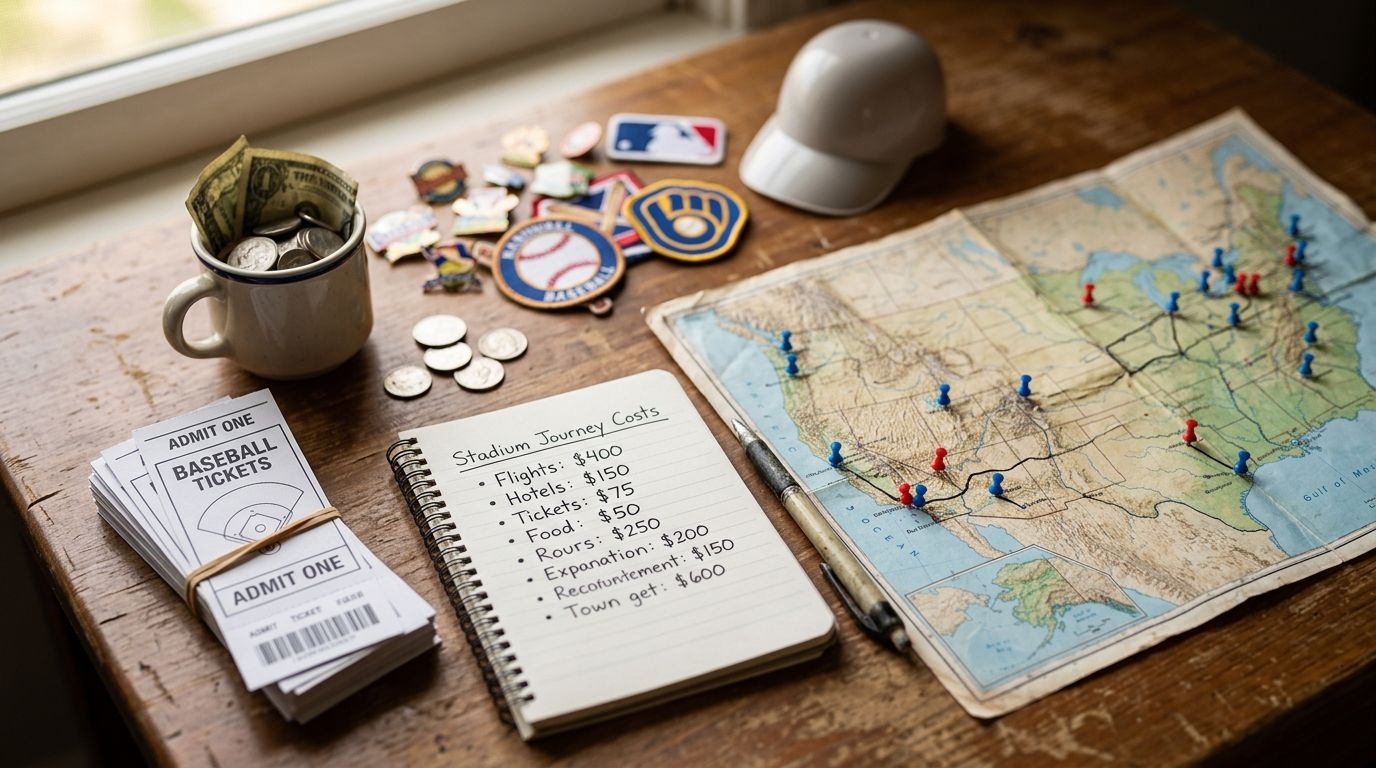 How much does it cost to visit all 30 MLB stadiums?