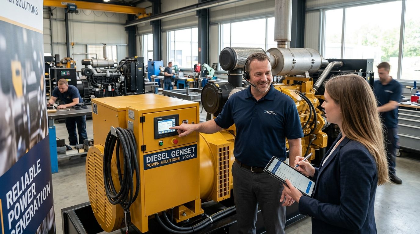 Lead generation for generator and genset manufacturers