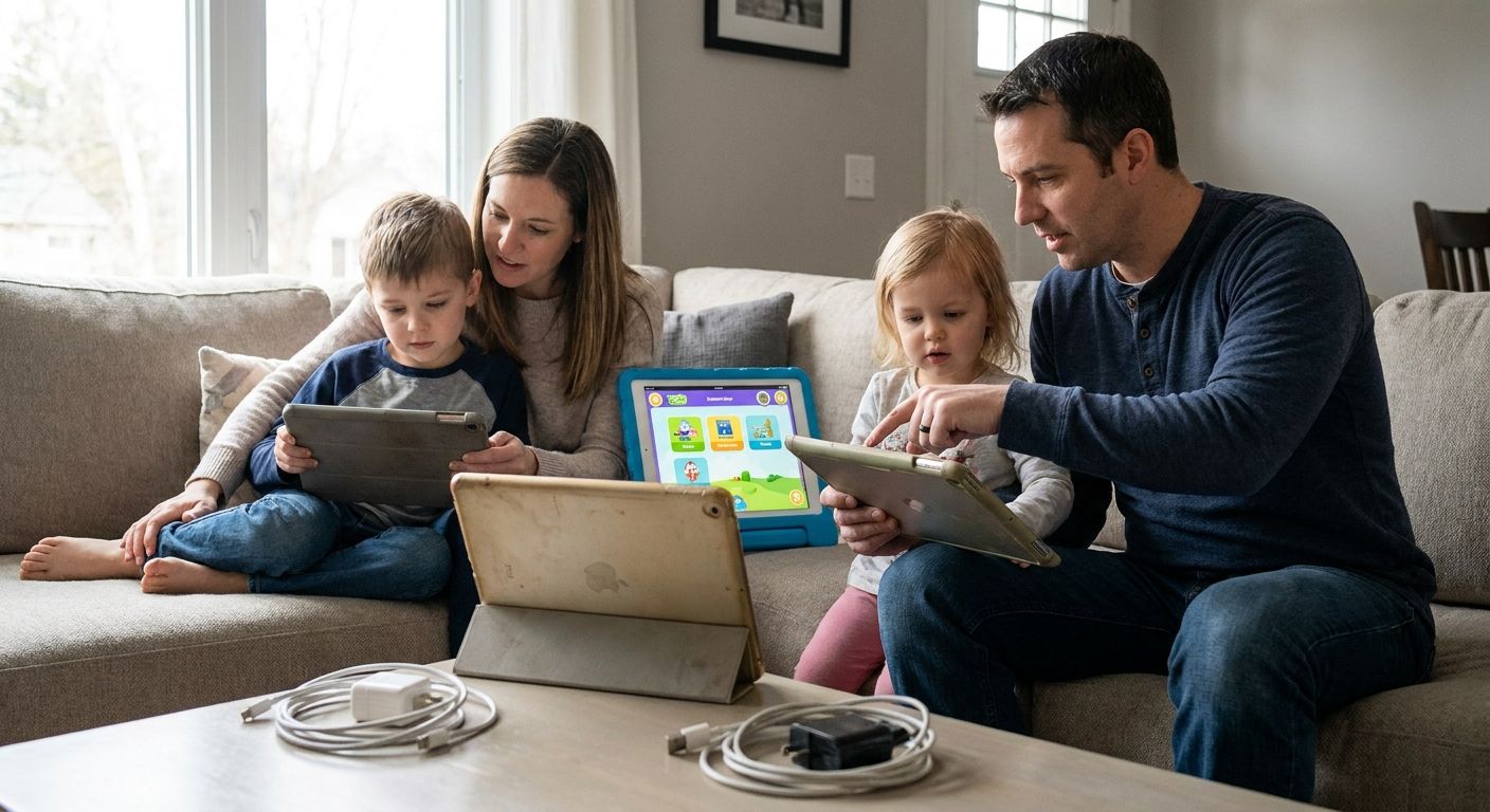 Used iPad for kids and family sharing