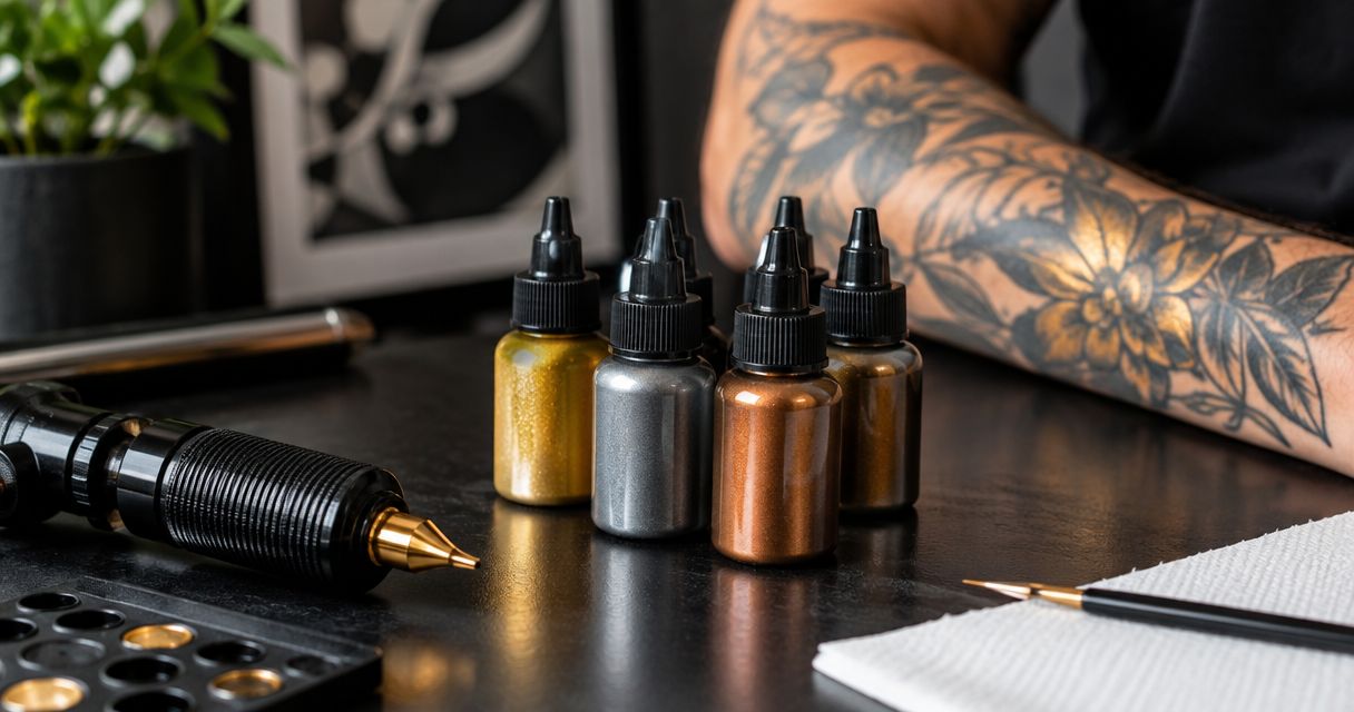 Best gold and metallic tattoo ink in 2026