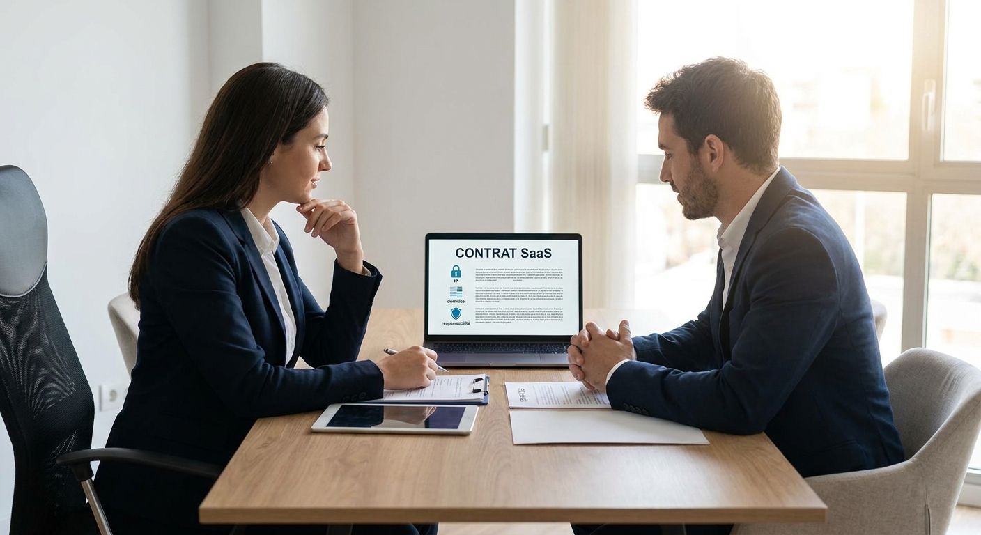 FR — Contrats SaaS : IP, data et responsabilité