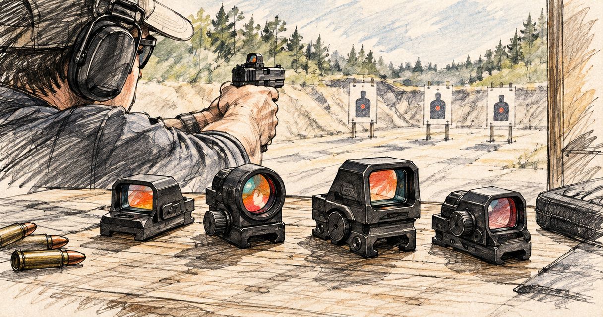 Best Olight red dot sights for competition shooting 2026