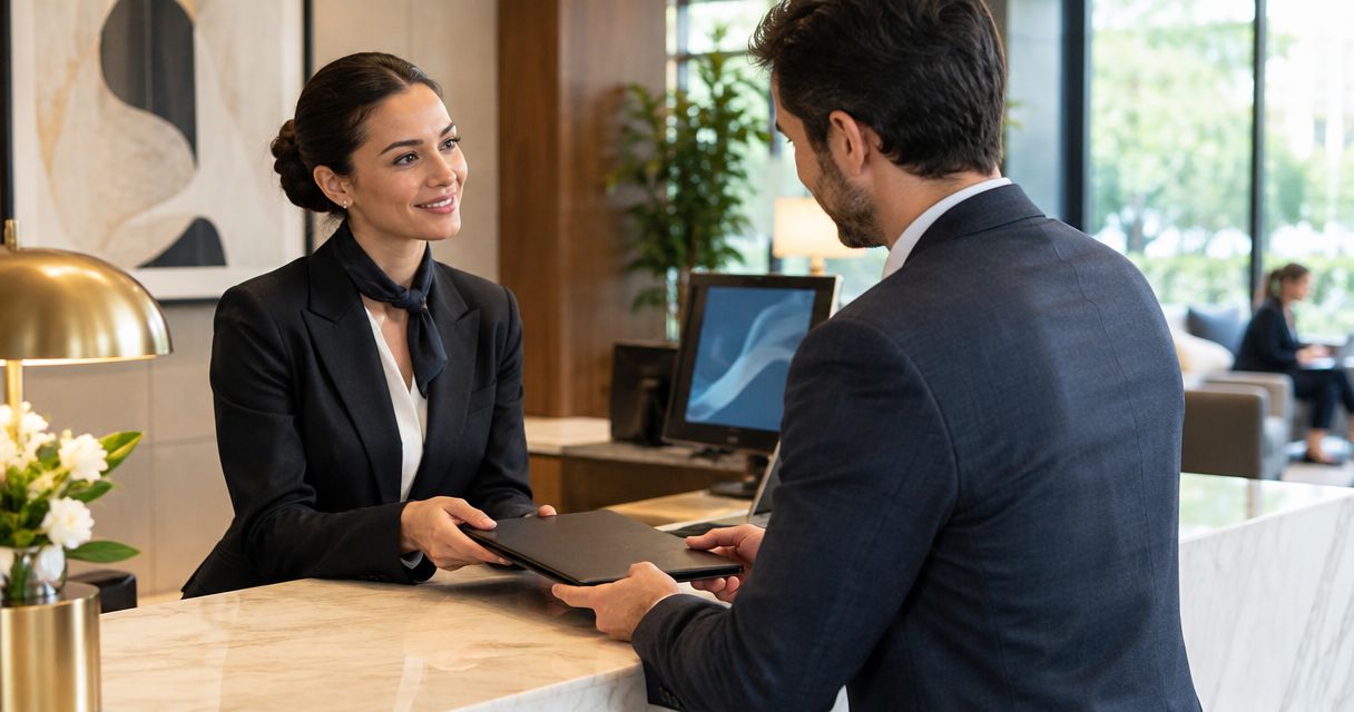 How do concierge services handle confidential requests?