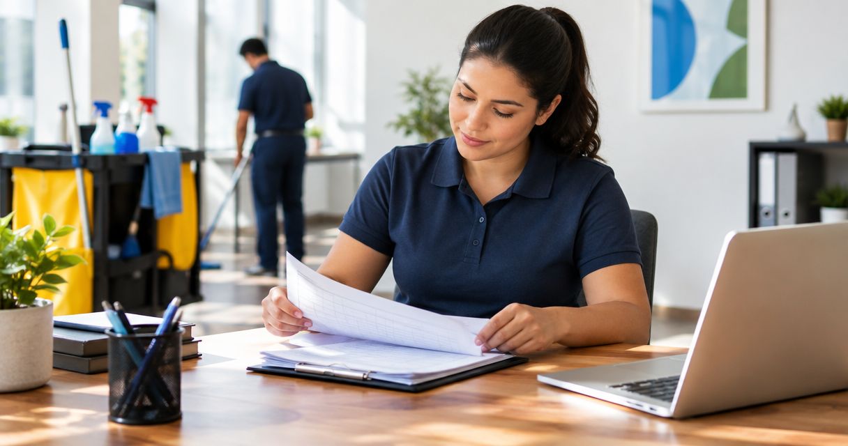 NCR forms for cleaning service companies