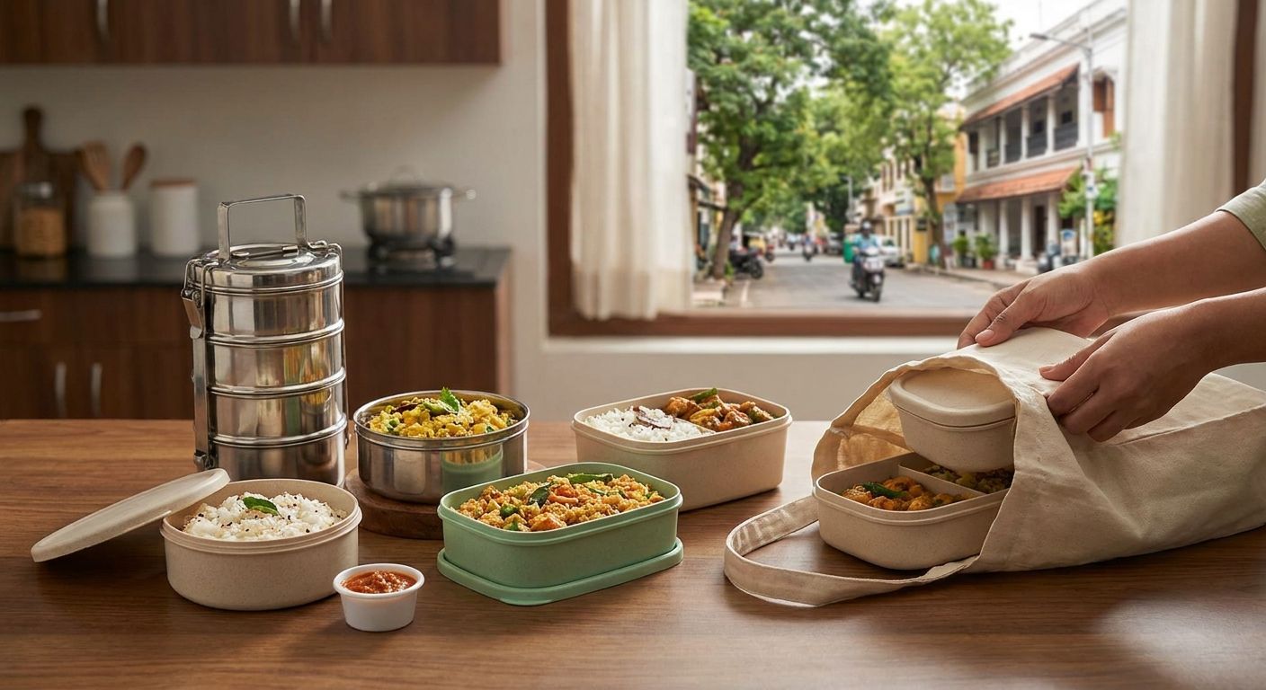 Monthly food subscription plans for Chennai households