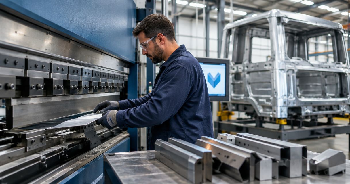 Press brake tooling for truck body manufacturers: complete 2026 guide