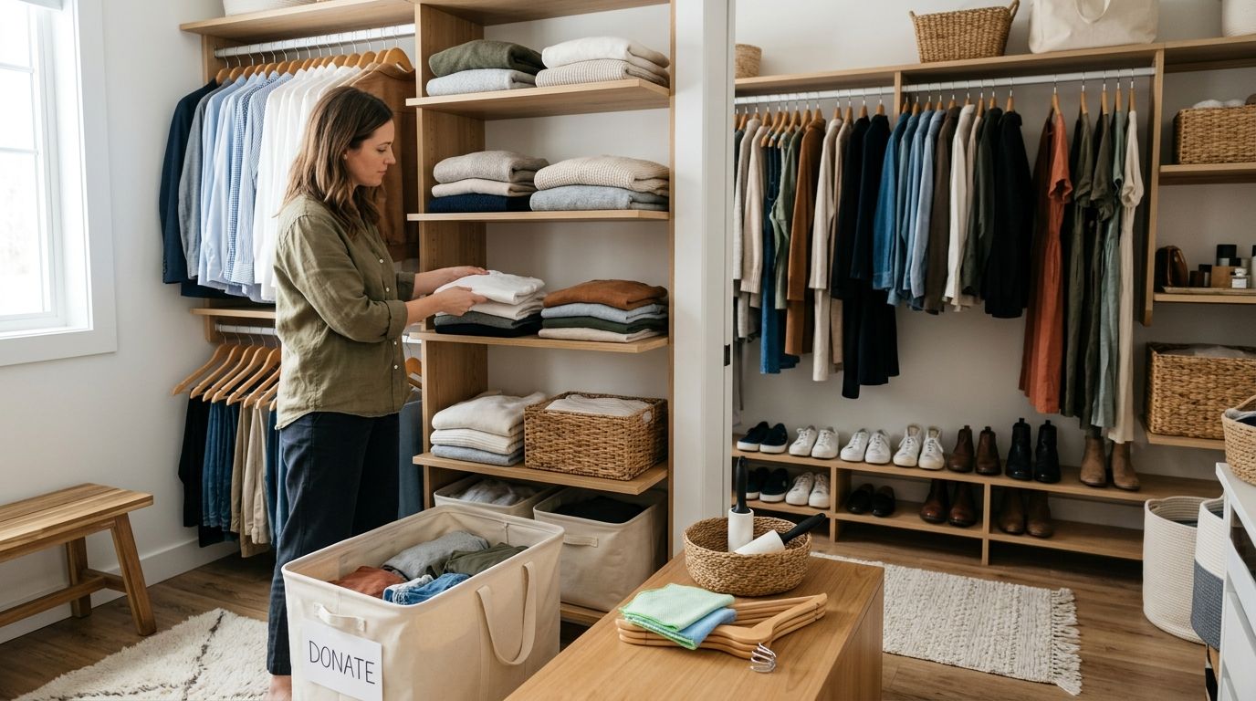 How to prepare your closet before a cleaning visit